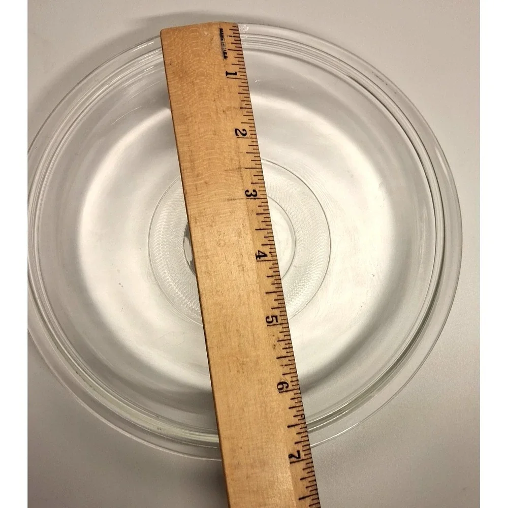 Pyrex Clear Glass Round Replacement - Lid Only #406 7.25